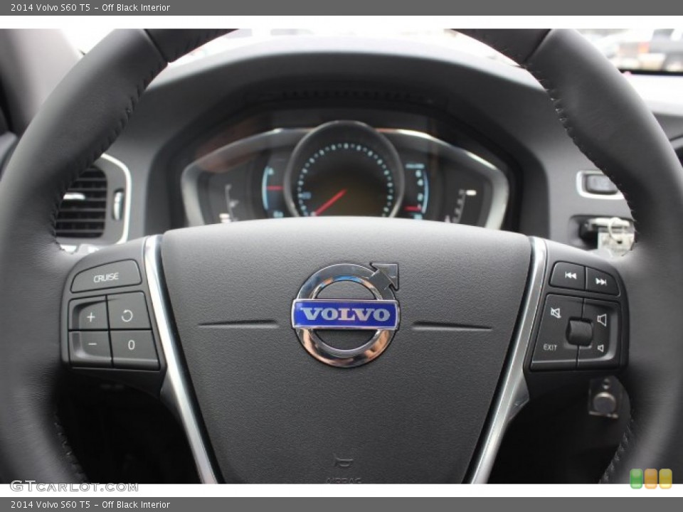 Off Black Interior Steering Wheel for the 2014 Volvo S60 T5 #87040374