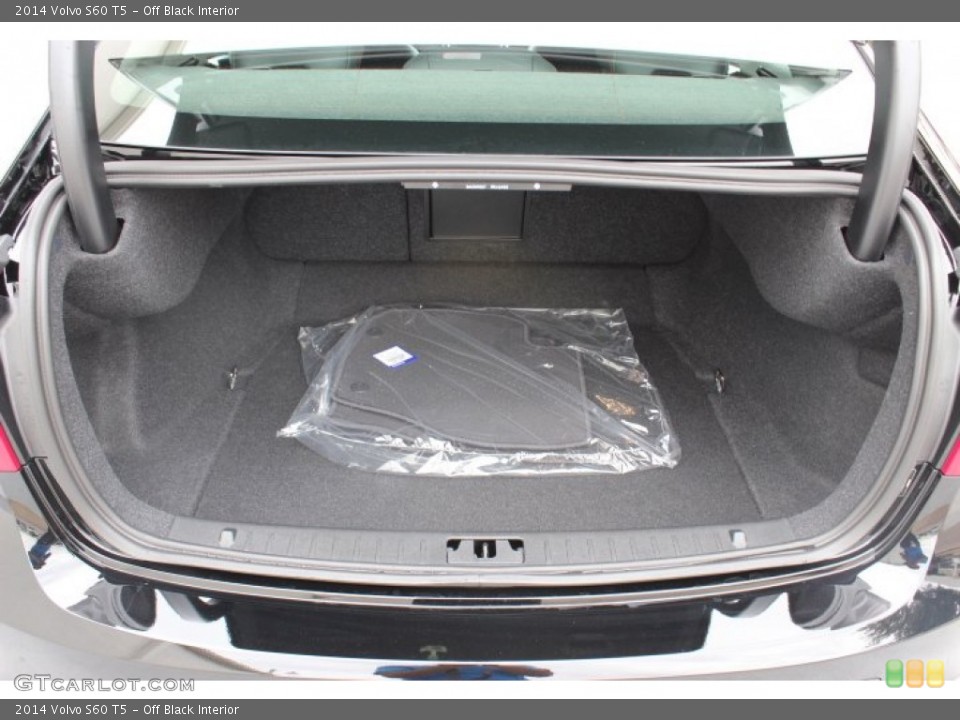 Off Black Interior Trunk for the 2014 Volvo S60 T5 #87040522