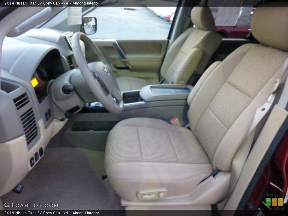 Almond Interior Photo for the 2014 Nissan Titan SV Crew Cab 4x4 #87042153