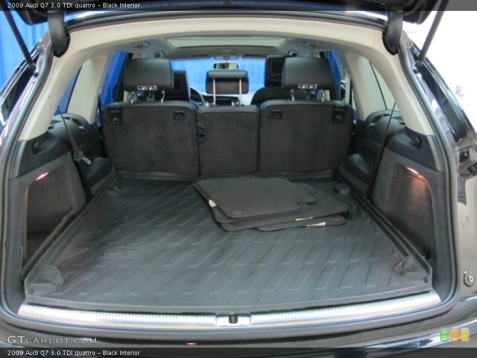 Black Interior Trunk for the 2009 Audi Q7 3.0 TDI quattro #87045972
