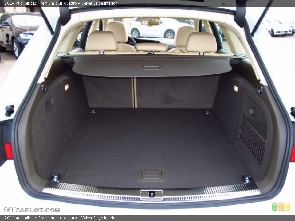 Velvet Beige Interior Trunk for the 2014 Audi allroad Premium plus quattro #87046671
