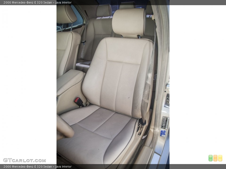 Java Interior Front Seat for the 2000 Mercedes-Benz E 320 Sedan #87047967