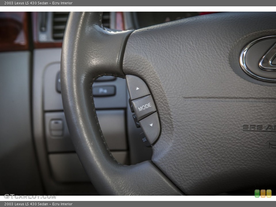 Ecru Interior Controls for the 2003 Lexus LS 430 Sedan #87050139