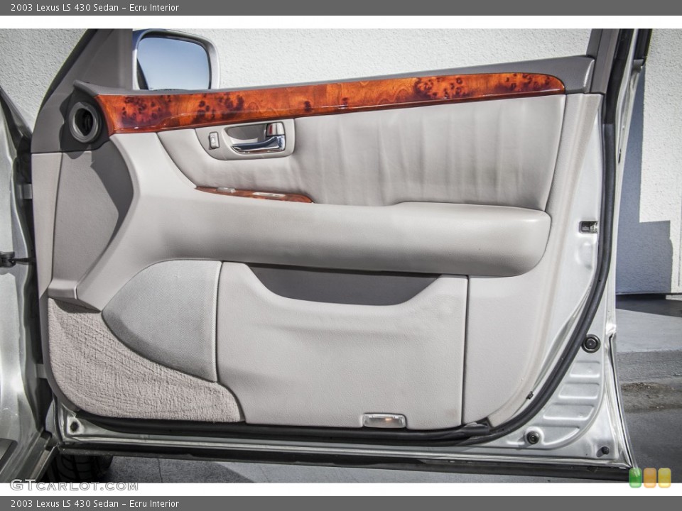 Ecru Interior Door Panel for the 2003 Lexus LS 430 Sedan #87050211