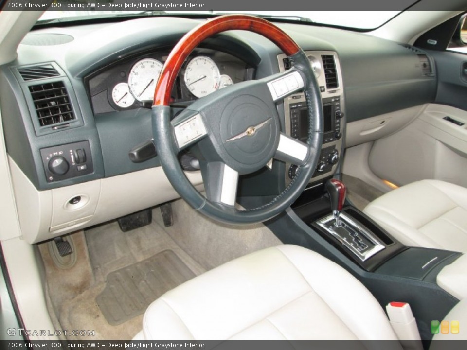 Deep Jade/Light Graystone Interior Prime Interior for the 2006 Chrysler 300 Touring AWD #87050340
