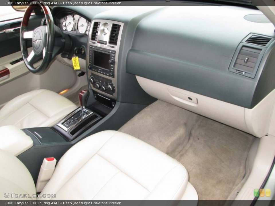 Deep Jade/Light Graystone Interior Dashboard for the 2006 Chrysler 300 Touring AWD #87050349