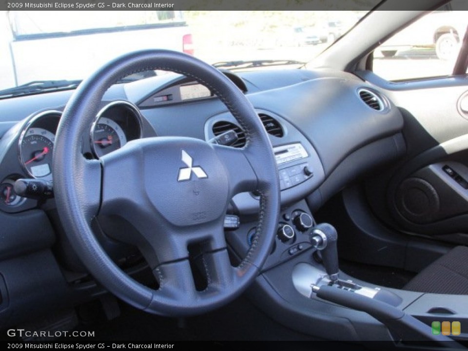 Dark Charcoal Interior Dashboard for the 2009 Mitsubishi Eclipse Spyder GS #87061248