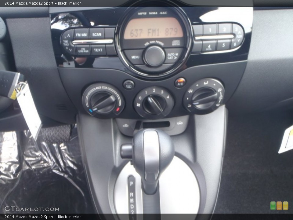 Black Interior Controls for the 2014 Mazda Mazda2 Sport #87066585