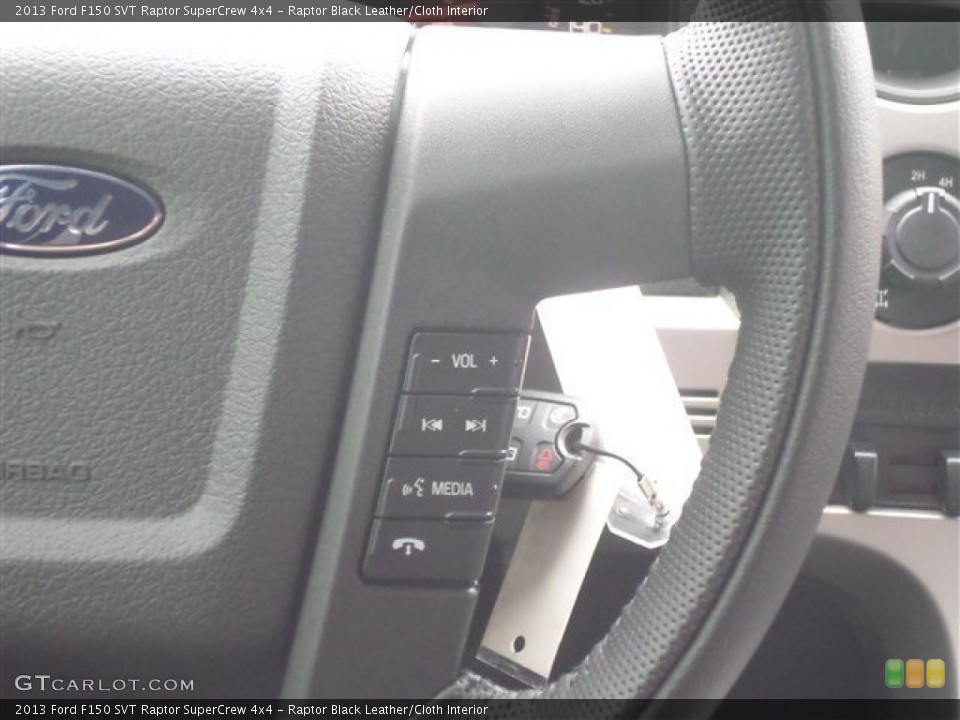 Raptor Black Leather/Cloth Interior Controls for the 2013 Ford F150 SVT Raptor SuperCrew 4x4 #87068166