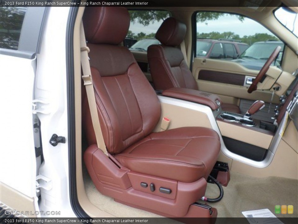 King Ranch Chaparral Leather Interior Photo for the 2013 Ford F150 King Ranch SuperCrew #87068640