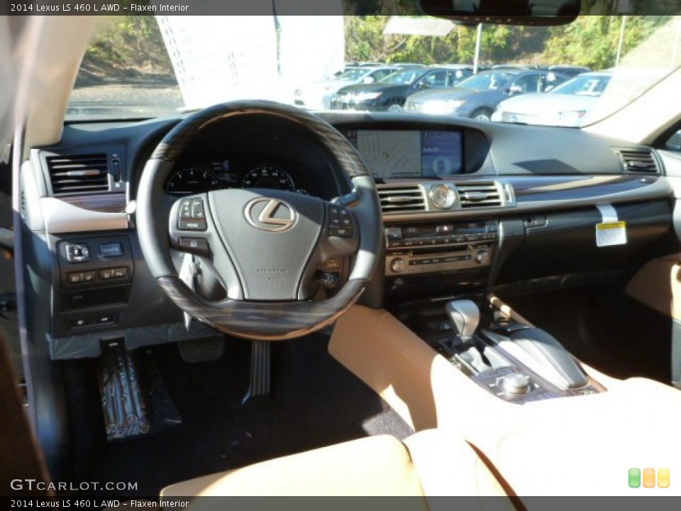 Flaxen Interior Prime Interior for the 2014 Lexus LS 460 L AWD #87069684
