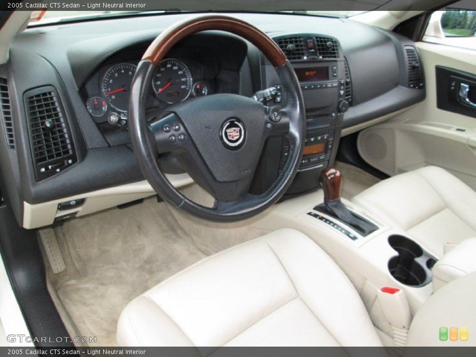 Light Neutral Interior Prime Interior for the 2005 Cadillac CTS Sedan #87074261