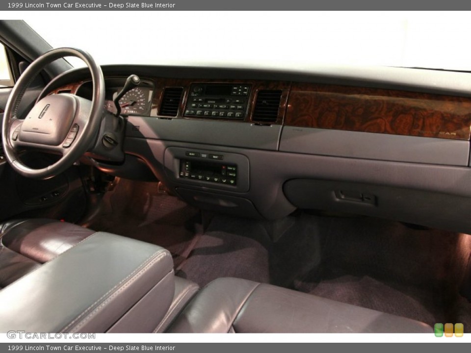 Deep Slate Blue Interior Dashboard for the 1999 Lincoln Town Car Executive #87083529