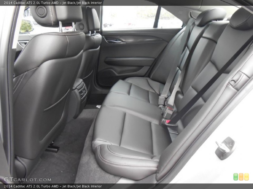 Jet Black/Jet Black Interior Rear Seat for the 2014 Cadillac ATS 2.0L Turbo AWD #87089376