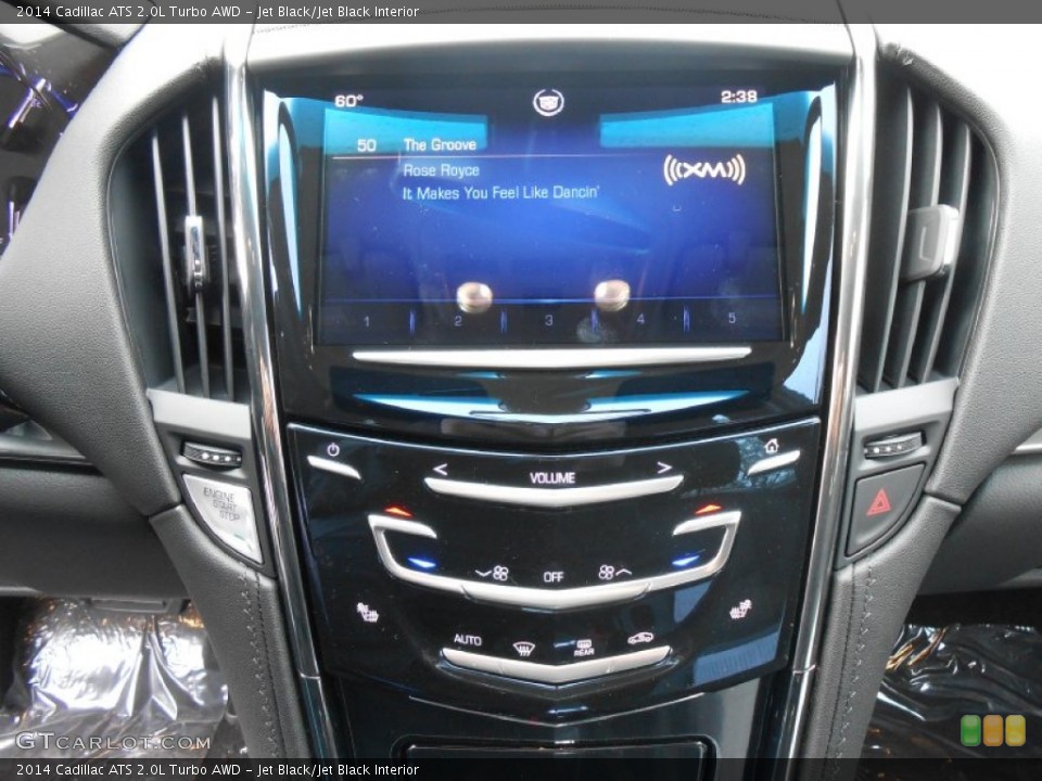 Jet Black/Jet Black Interior Controls for the 2014 Cadillac ATS 2.0L Turbo AWD #87089460