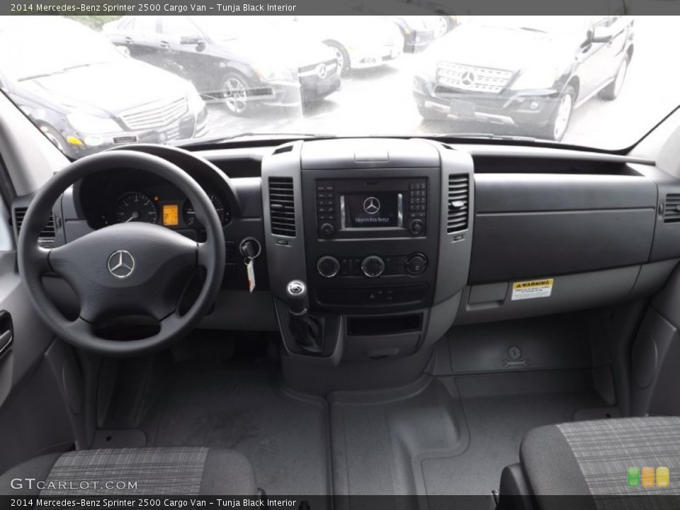 Tunja Black Interior Dashboard for the 2014 Mercedes-Benz Sprinter 2500 Cargo Van #87089529