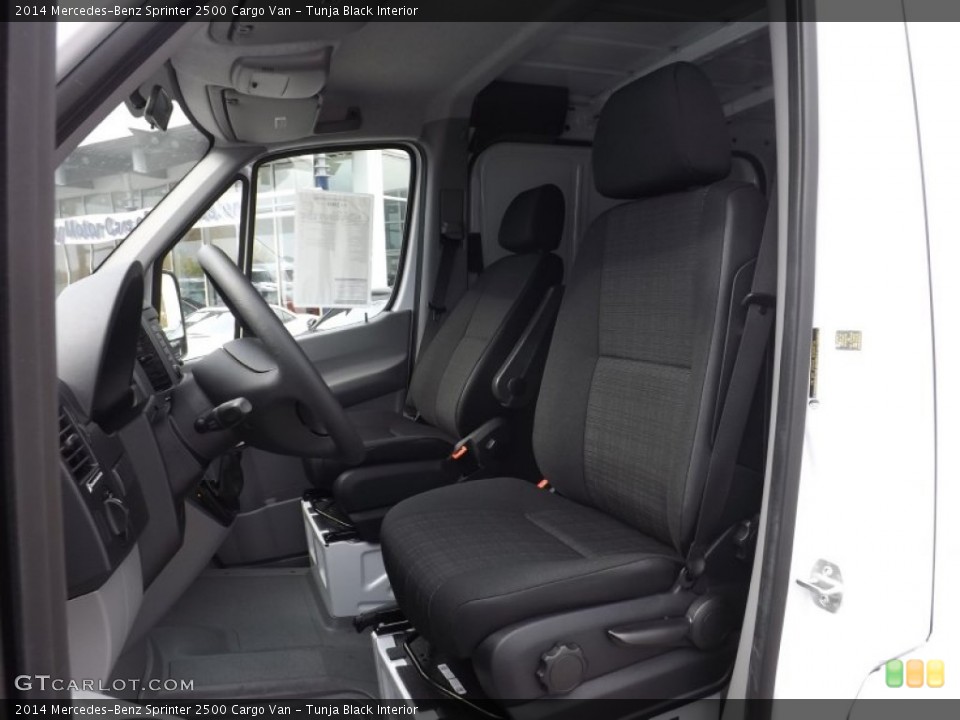 Tunja Black Interior Front Seat for the 2014 Mercedes-Benz Sprinter 2500 Cargo Van #87089637