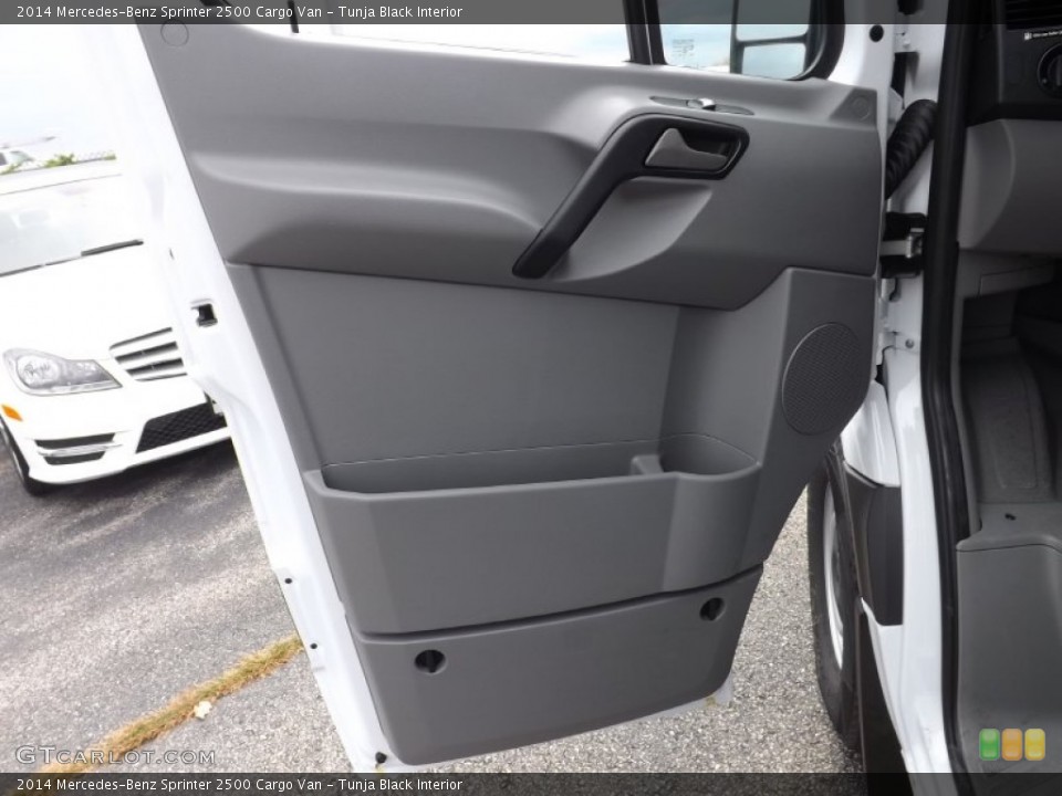 Tunja Black Interior Door Panel for the 2014 Mercedes-Benz Sprinter 2500 Cargo Van #87089664