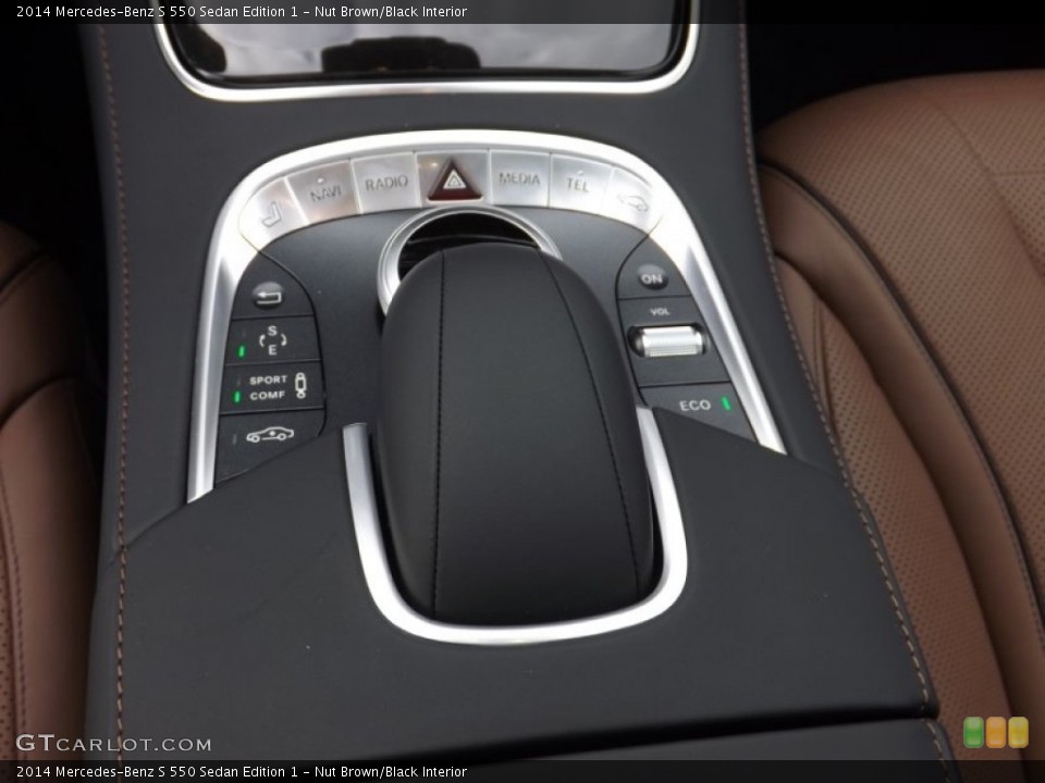 Nut Brown/Black Interior Controls for the 2014 Mercedes-Benz S 550 Sedan Edition 1 #87089958