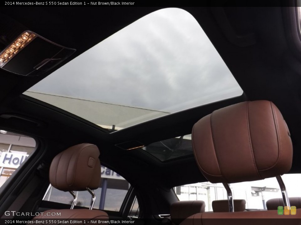 Nut Brown Black Interior Sunroof For The 2014 Mercedes Benz