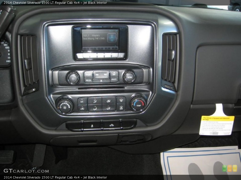Jet Black Interior Controls for the 2014 Chevrolet Silverado 1500 LT Regular Cab 4x4 #87090787