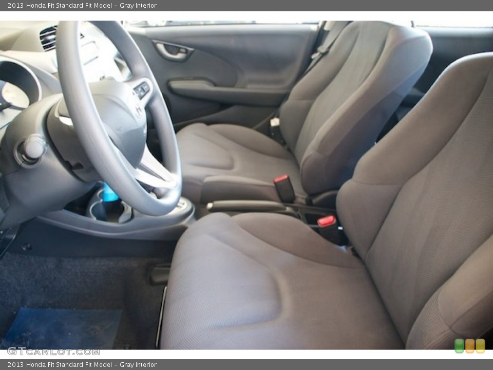 Gray Interior Front Seat for the 2013 Honda Fit  #87092799