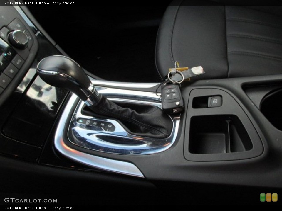 Ebony Interior Transmission for the 2012 Buick Regal Turbo #87097728
