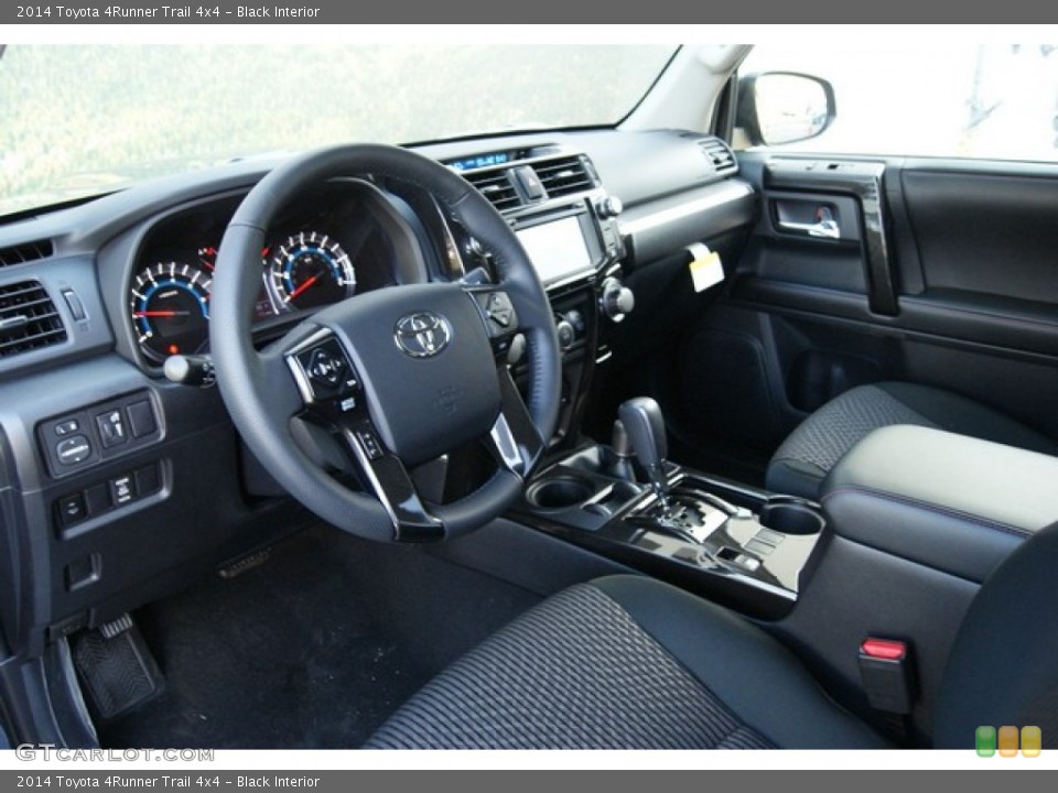 Black Interior Photo for the 2014 Toyota 4Runner Trail 4x4 #87105957
