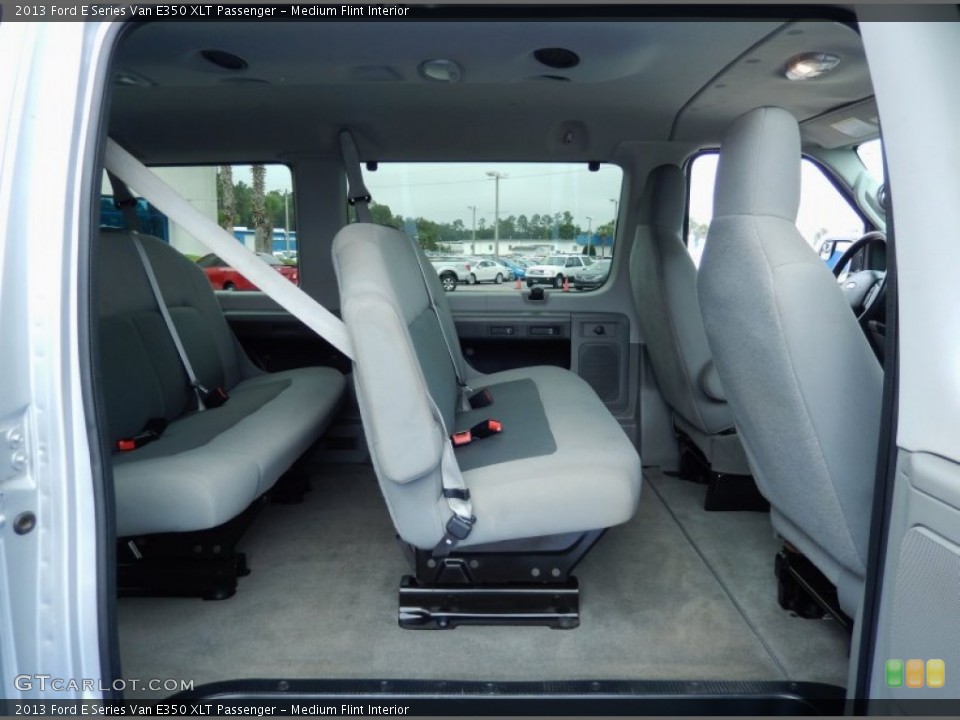 Medium Flint Interior Rear Seat for the 2013 Ford E Series Van E350 XLT Passenger #87108039