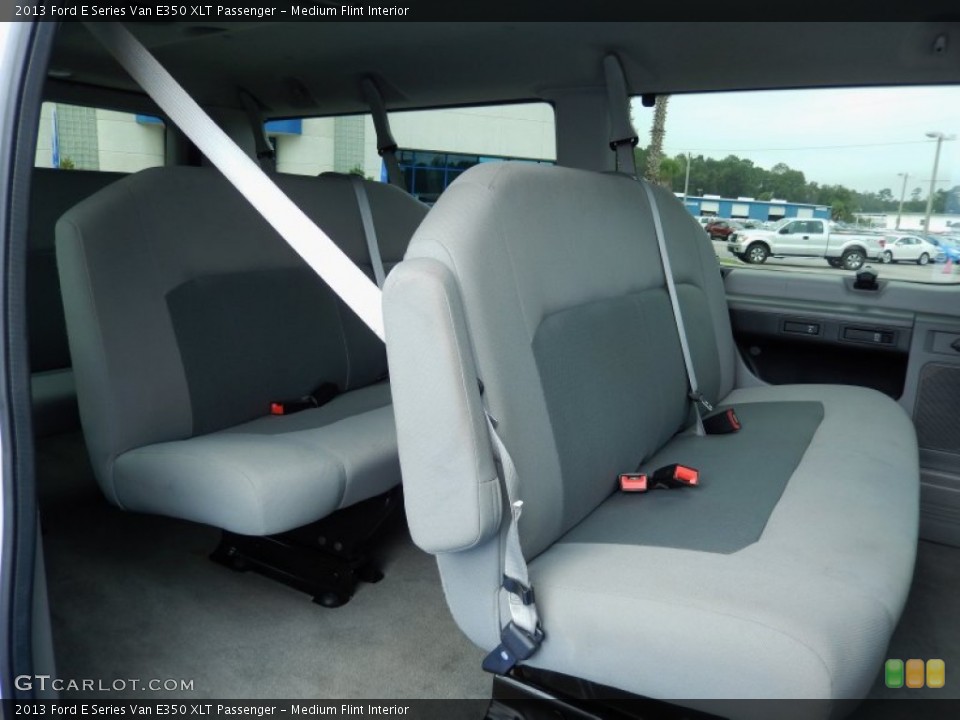 Medium Flint Interior Rear Seat for the 2013 Ford E Series Van E350 XLT Passenger #87108060