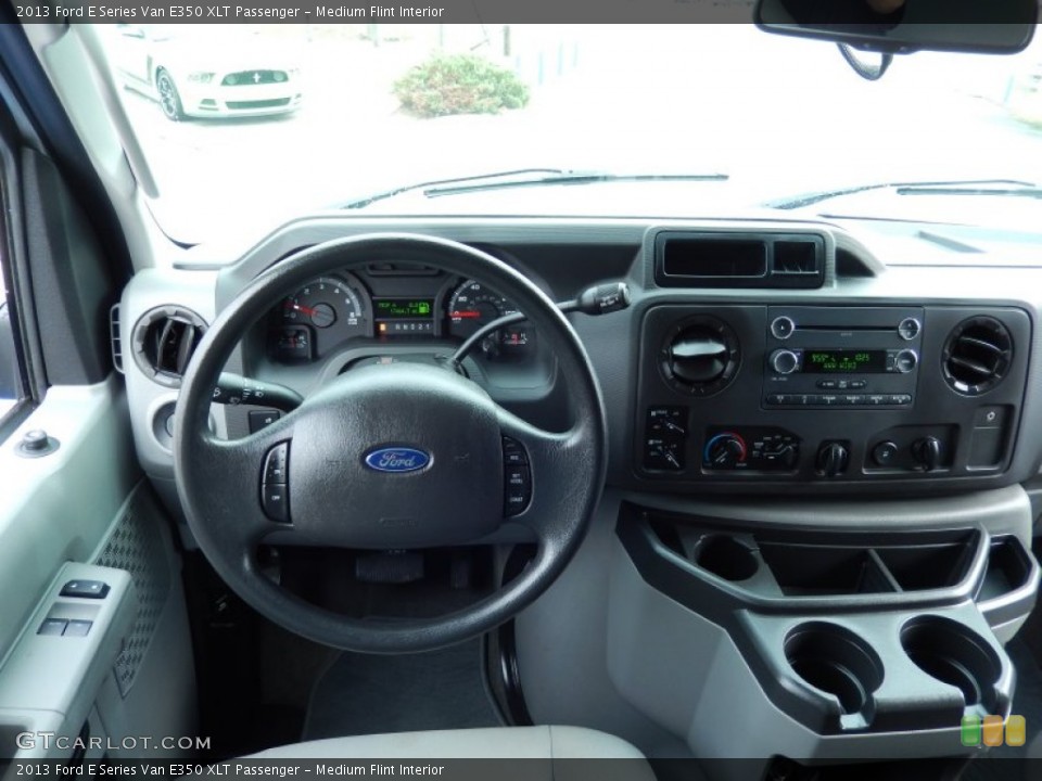 Medium Flint Interior Dashboard for the 2013 Ford E Series Van E350 XLT Passenger #87108180