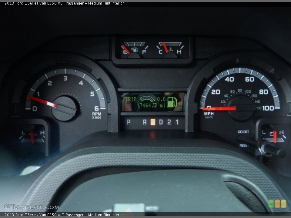 Medium Flint Interior Gauges for the 2013 Ford E Series Van E350 XLT Passenger #87108198