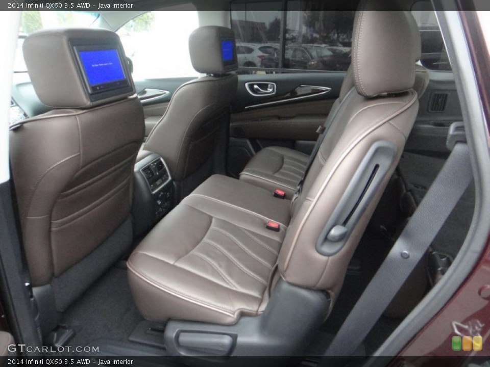 Java Interior Rear Seat for the 2014 Infiniti QX60 3.5 AWD #87108687