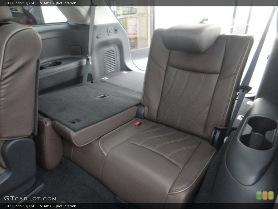 Java Interior Rear Seat for the 2014 Infiniti QX60 3.5 AWD #87108737