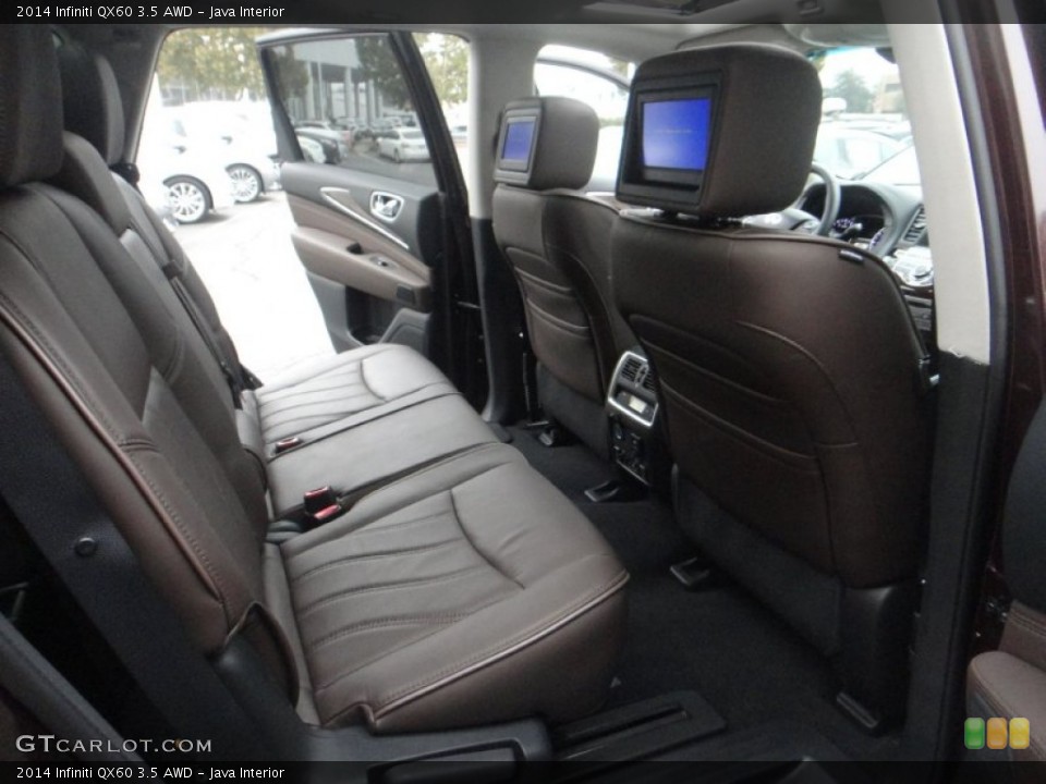Java Interior Rear Seat for the 2014 Infiniti QX60 3.5 AWD #87108763