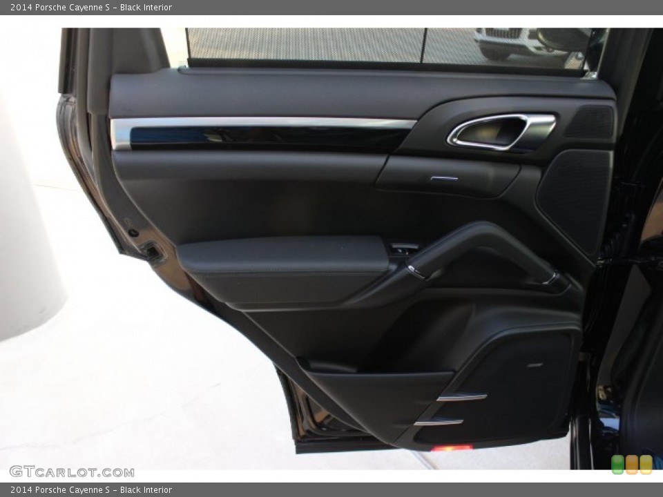 Black Interior Door Panel for the 2014 Porsche Cayenne S #87114927