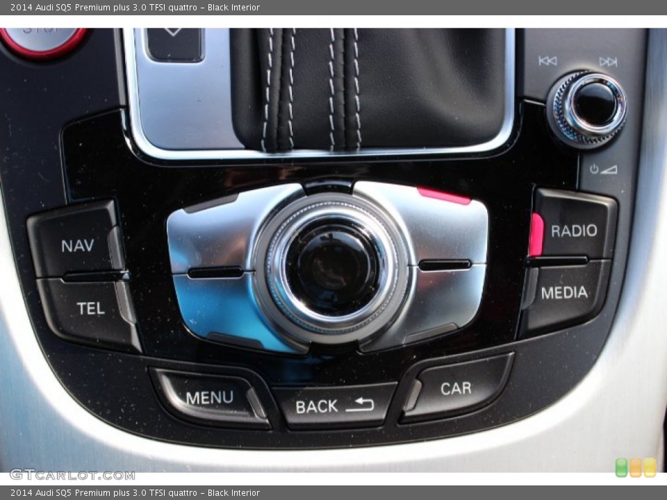 Black Interior Controls for the 2014 Audi SQ5 Premium plus 3.0 TFSI quattro #87118977