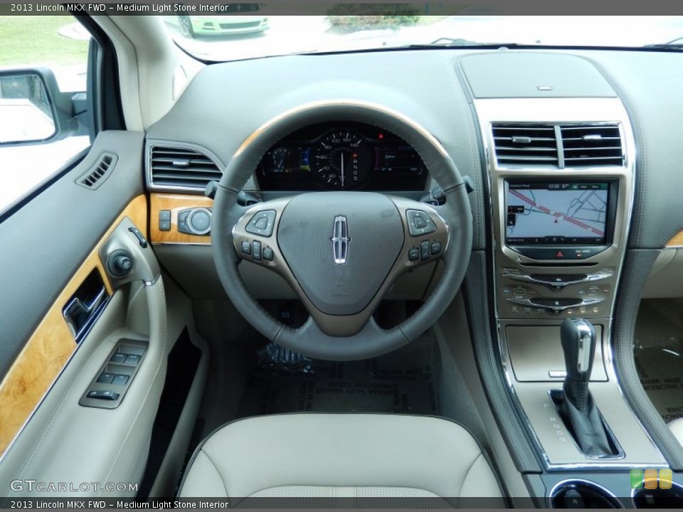 Medium Light Stone Interior Dashboard for the 2013 Lincoln MKX FWD #87118980