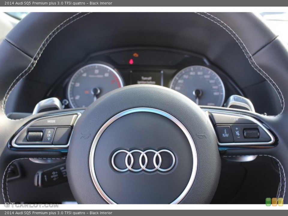 Black Interior Controls for the 2014 Audi SQ5 Premium plus 3.0 TFSI quattro #87118992
