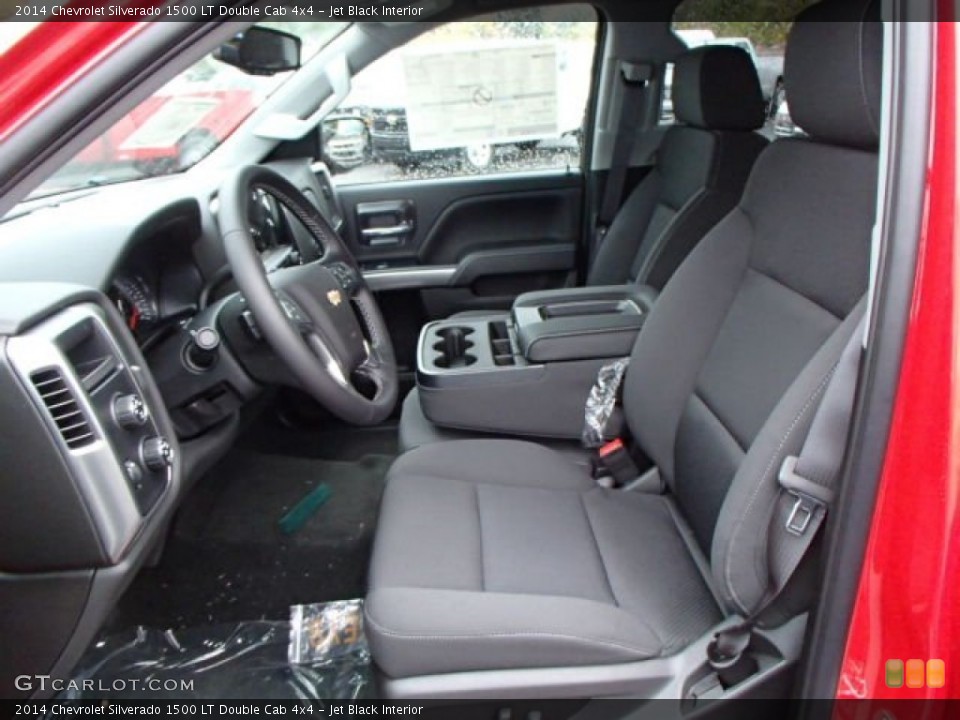Jet Black Interior Front Seat for the 2014 Chevrolet Silverado 1500 LT Double Cab 4x4 #87119946