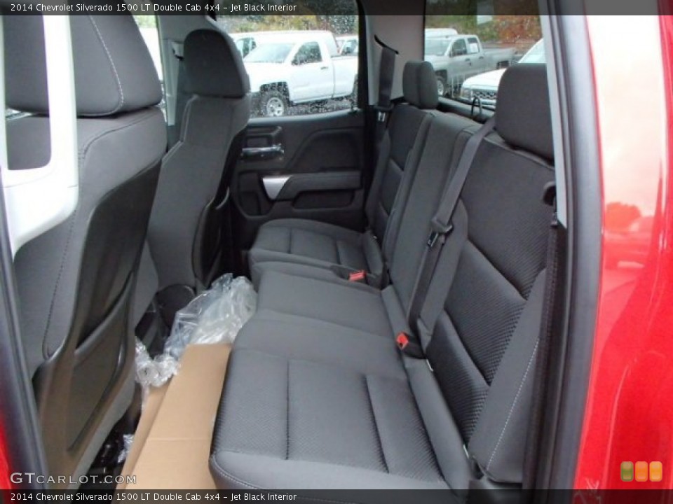 Jet Black Interior Rear Seat for the 2014 Chevrolet Silverado 1500 LT Double Cab 4x4 #87119970