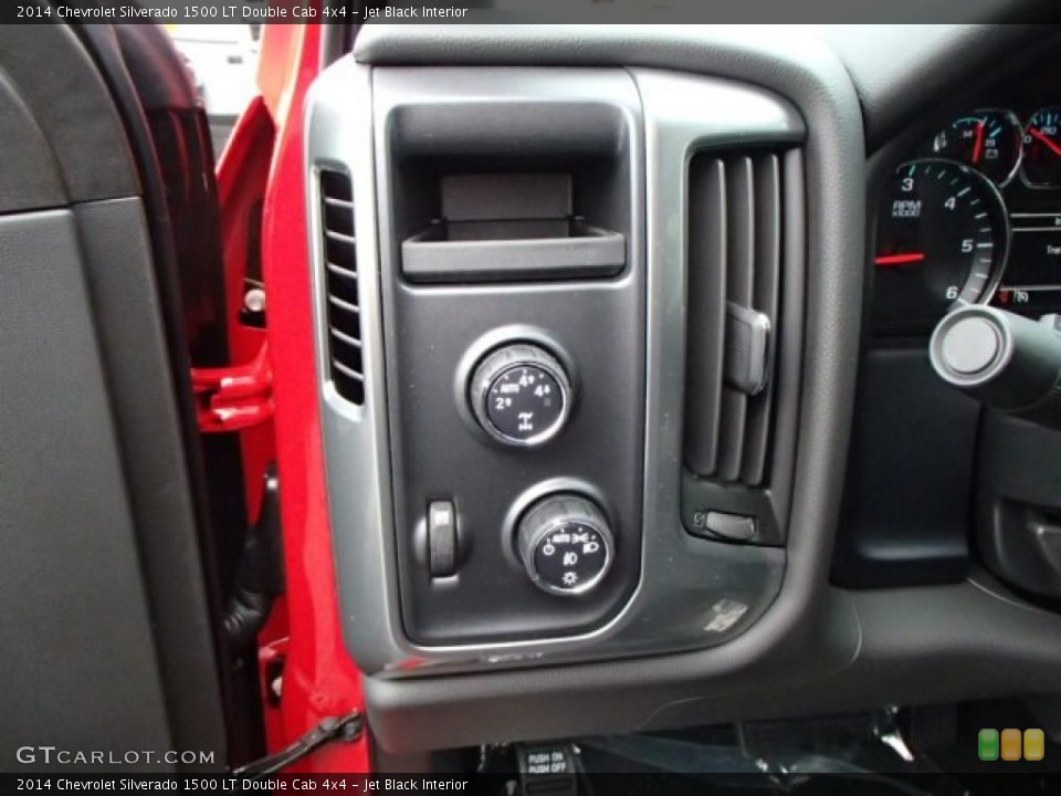 Jet Black Interior Controls for the 2014 Chevrolet Silverado 1500 LT Double Cab 4x4 #87120049