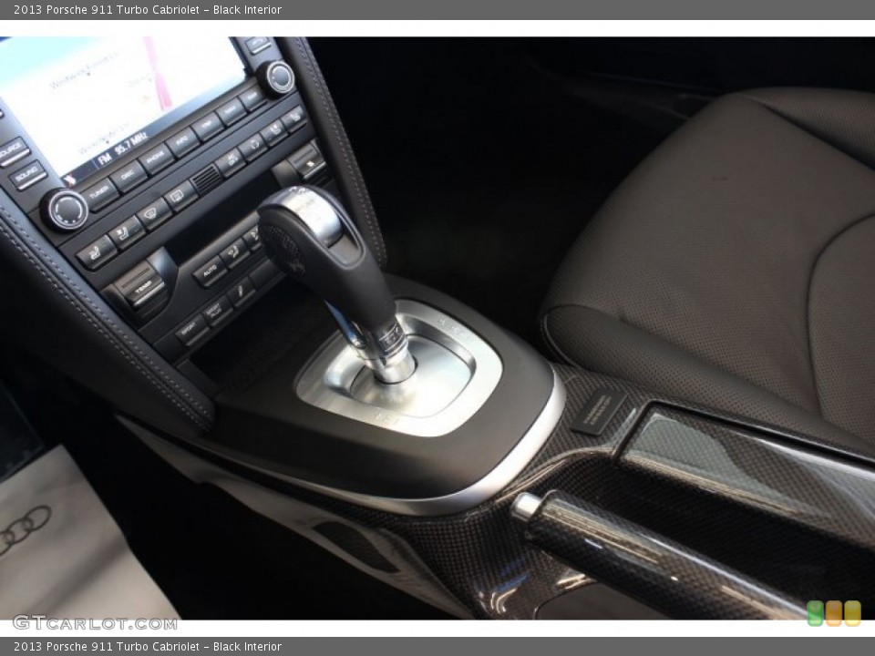 Black Interior Transmission for the 2013 Porsche 911 Turbo Cabriolet #87121278