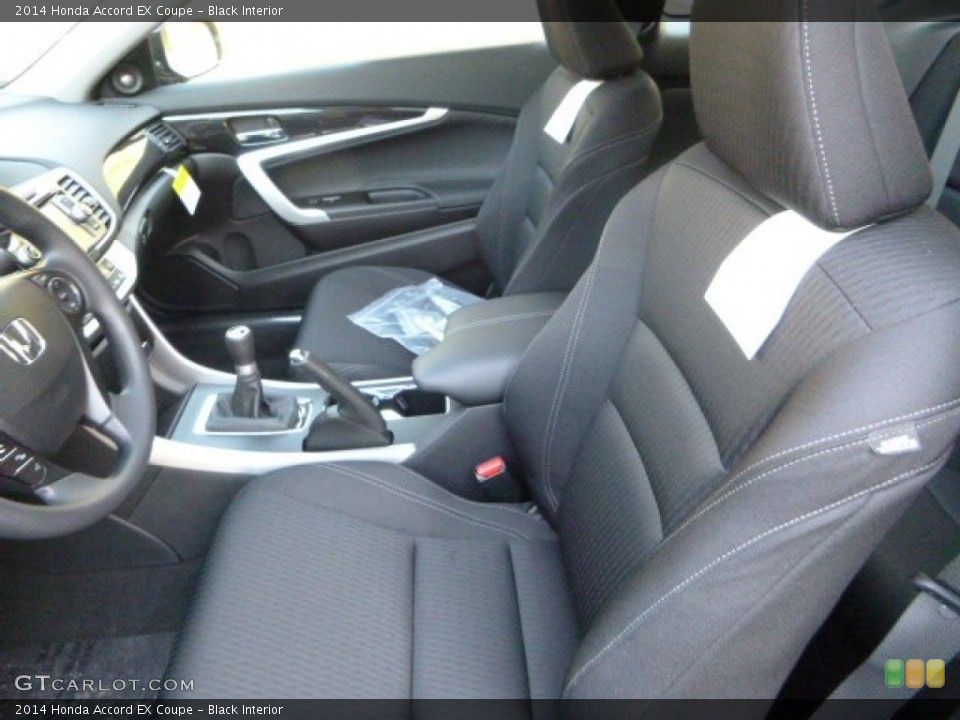 Black Interior Photo for the 2014 Honda Accord EX Coupe #87124218