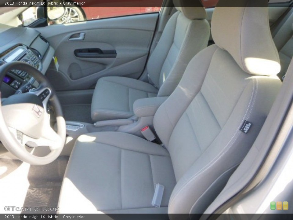 Gray Interior Front Seat for the 2013 Honda Insight LX Hybrid #87127581