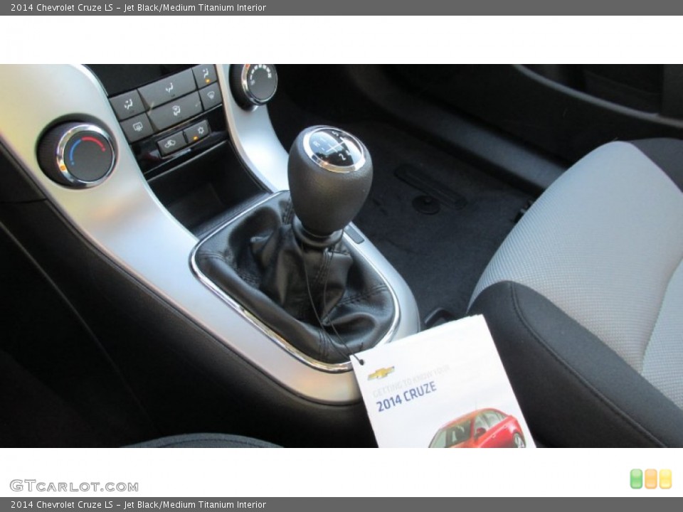 Jet Black/Medium Titanium Interior Transmission for the 2014 Chevrolet Cruze LS #87131327