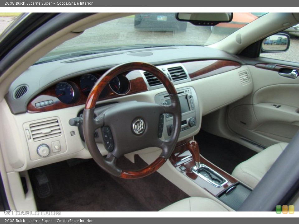 Cocoa/Shale Interior Prime Interior for the 2008 Buick Lucerne Super #87133002