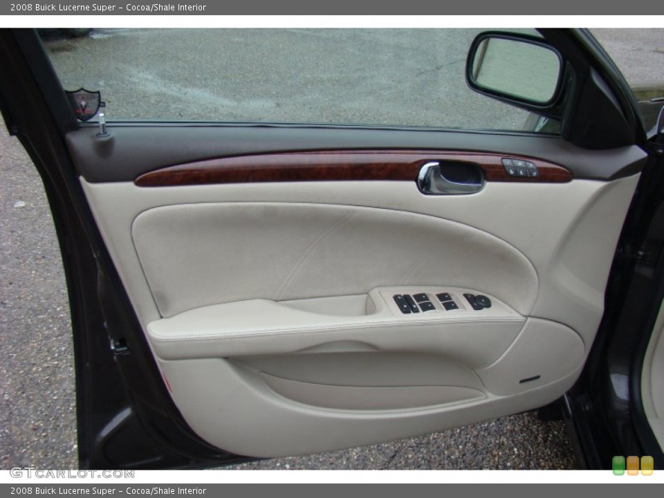 Cocoa/Shale Interior Door Panel for the 2008 Buick Lucerne Super #87133023