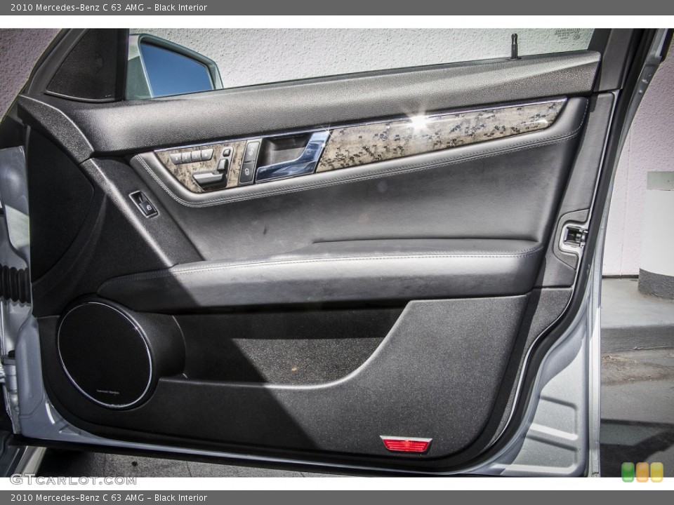 Black Interior Door Panel for the 2010 Mercedes-Benz C 63 AMG #87133323