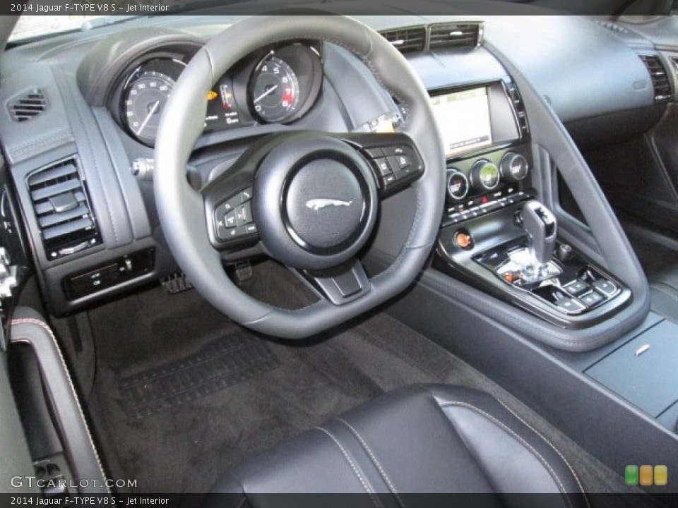 Jet Interior Prime Interior for the 2014 Jaguar F-TYPE V8 S #87134211